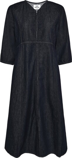 Mads Nørgaard Cosy Denim Gudrun Dress Navy 36