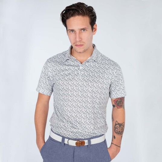 Func Factory Piké Golfers Hvit Golf pologenser herre Vit (White 100) Medium