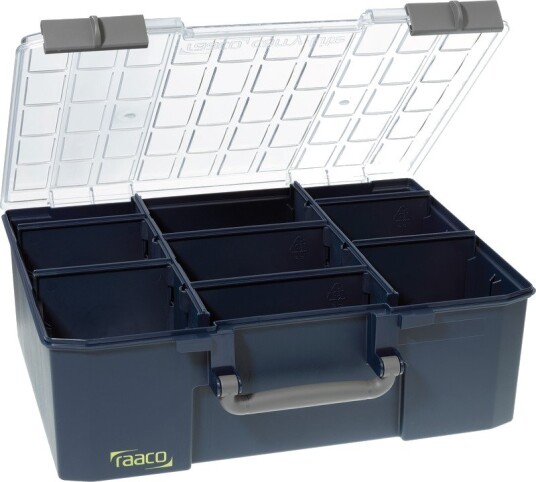 Raaco Sortimentsboks Carry-Lite 150-9 Blå 413x330x147mm