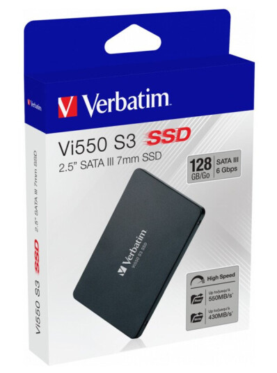 VERBATIM VI550 S3 SSD 2,5" SATA 3 128 GB