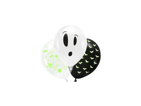 Ballonger Blacklight Halloween Pk/3 