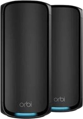 Netgear Orbi 970 RBE972SB WiFi 7 Mesh Ruter med Quad-Band Teknologi