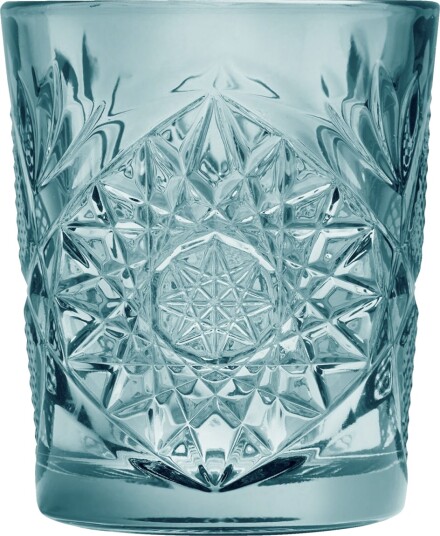 Onis Whiskyglass Icon farget glass; 35.5 cl, 8.89x10.6 cm (ØxH); Blå; 6 Stykk / Forpakning