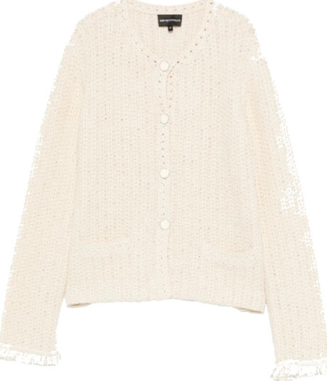 Emporio Armani Dame Strikkevarer Beige M,