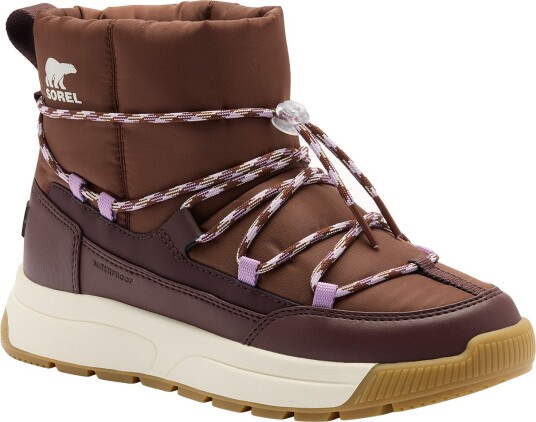 Sorel Women"s Whitney™ III Slip On Waterproof Dark Auburn Red Lodge 41