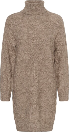 Cream - Kjole CRGloria Knit Dress - Brun