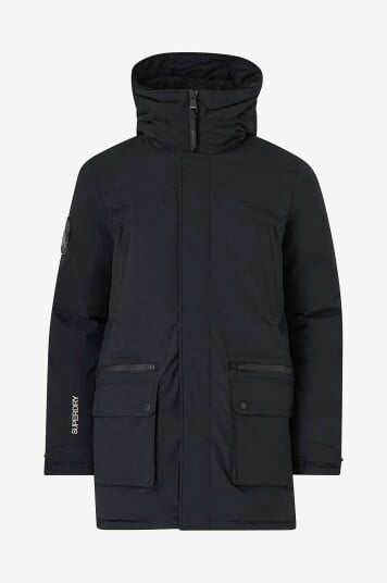 Superdry Jakke City Padded Parka Jacket Svart