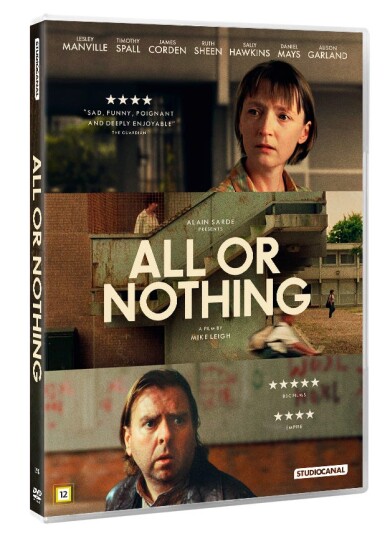 All Or Nothing (2002) / Alt Eller Ingenting DVD All Or Nothing (2002) / Alt Eller Ingenting DVD