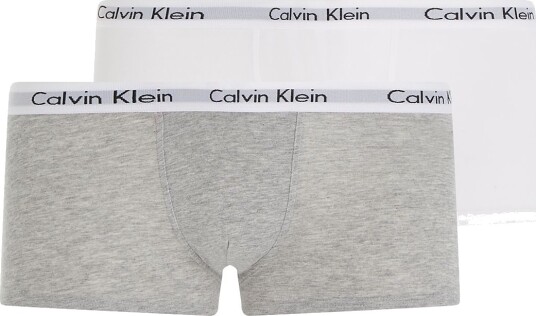 Calvin Klein 2 Pack Trunk White 128-140 Calvin Klein 2 Pack Trunk White 128-140
