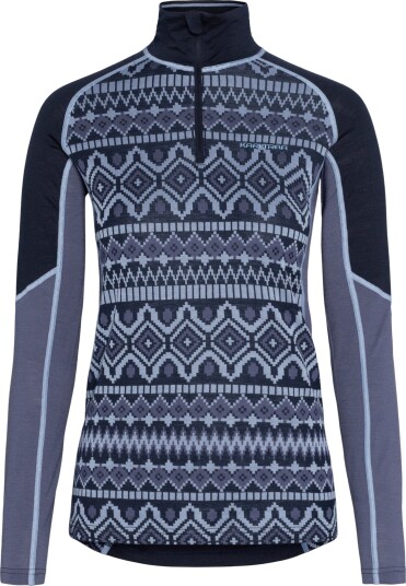 Kari Traa Women's Malia Half Zip Dark Navy Blue XL Kari Traa Women's Malia Half Zip Dark Navy Blue XL