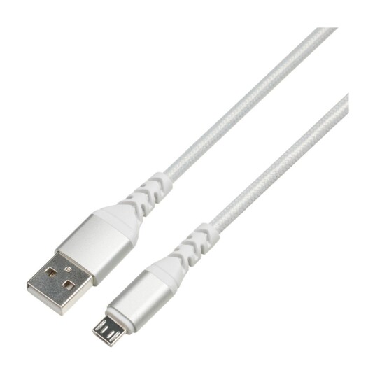 DACOTA PLATINUM USB-MICRO-USB KABEL 1 M, HVIT