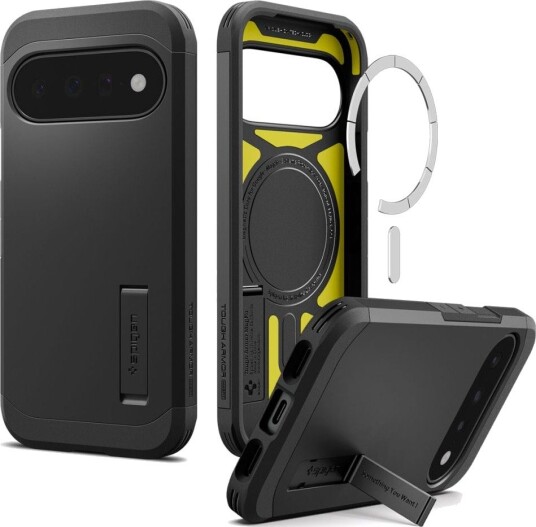 Spigen Tough Armor Mobildeksel for Google Pixel 11 med MagSafe - Svart Spigen Tough Armor Mobildeksel for Google Pixel 11 med MagSafe - Svart
