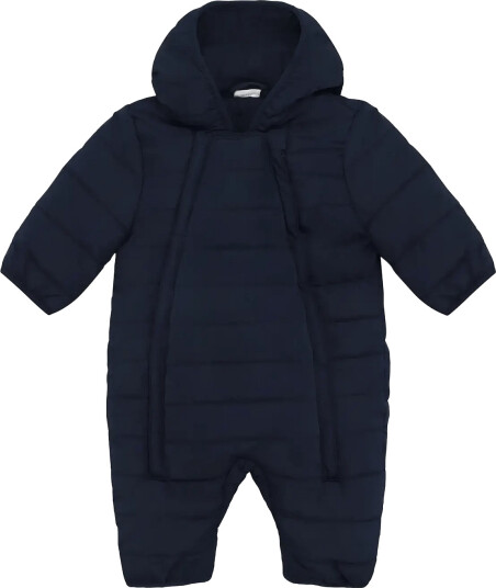 Blå Wholesuit W. Lining Quilted Navy 68