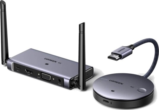 UGREEN Trådløs Hdmi-Sender Og Mottaker 4k@30hz