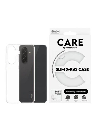 PanzerGlass X-Ray Soft Basic Mobildeksel for Samsung Galaxy A36 5G - Gjennomsiktig PanzerGlass X-Ray Soft Basic Mobildeksel for Samsung Galaxy A36 5G - Gjennomsiktig