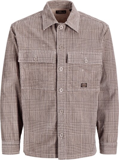 Jack & Jones Jprbluoliver Corduroy L/S Overshirt   PLAZA TAUPE   XL