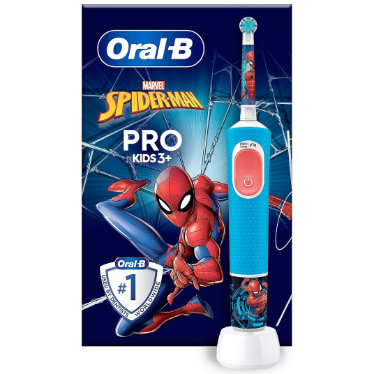 Oral B PRO Elektrisk tannbørste for barn Spider Man Oral B PRO Elektrisk tannbørste for barn Spider Man