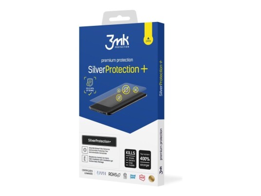 3mk Silver Protection+ Antibakteriell Skjermbeskytter til iPhone 14 Pro og iPhone 14