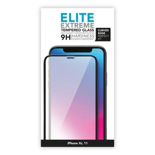 Linocell Elite Extreme Curved Skjermbeskytter for iPhone 11 og Xr