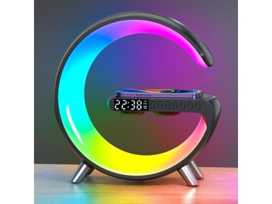 Powerton Smart light G-Light INSPIRE lader svart USB-C induktiv lader Powerton