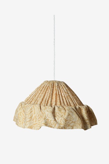 PR Home Pendellampe Stina Printed 40cm Gul PR Home Pendellampe Stina Printed 40cm Gul