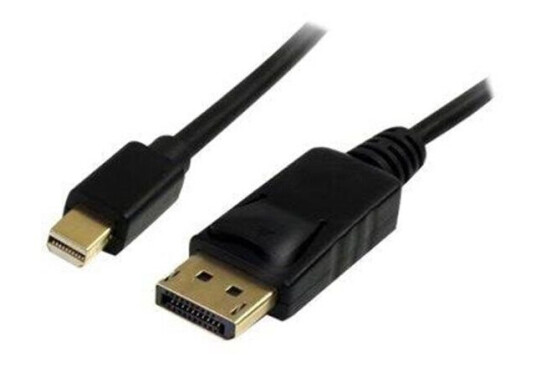 StarTech Mini DisplayPort til DisplayPort 2m Kabel - 4K Støtte, Svart