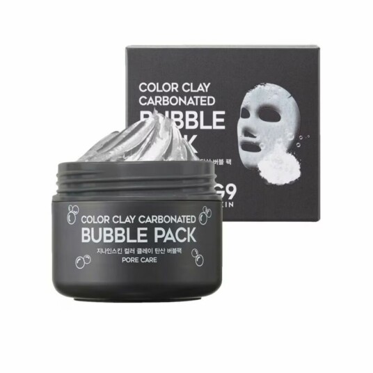 Undefined Pore Cleaning Masque G9 Skin Bubble Pack Charcoal Clay