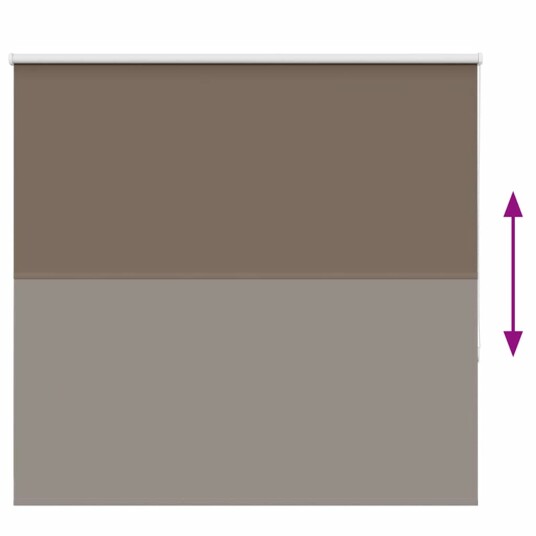 Rullegardin lystette 145x150 cm stoff bredde 141,6 cm polyester 8721158320957
