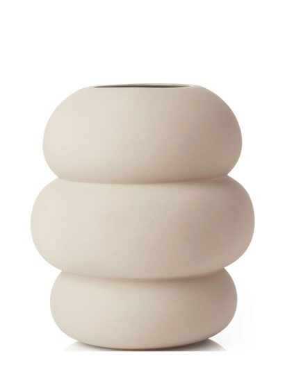 Novoform Soft Shape Keramikvase Cream BEIGE H33CM