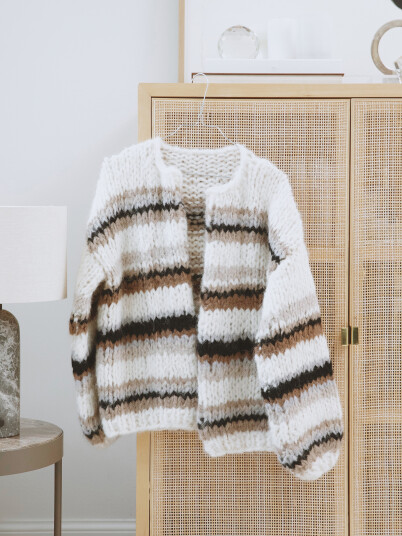 Bæstmor 03 14 Wildflower chunky jakke Bæstmor 03 14 Wildflower chunky jakke
