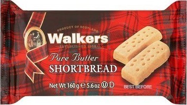 Walkers shortbread 160 gram Walkers shortbread 160 gram