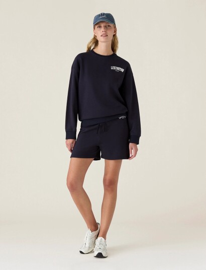 Lexington Clothing Logo Sweatshirt Navy L