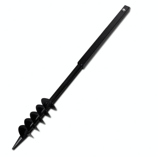 vidaXL Jordbor med håndtak 80 mm og forlengere 9 m stål vidaXL Jordbor med håndtak 80 mm og forlengere 9 m stål