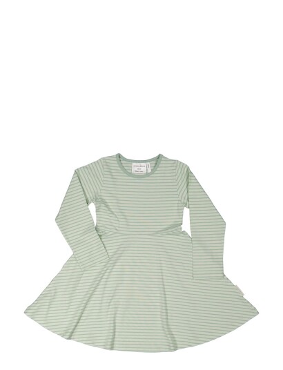 Geggamoja Flared Dress L.s Classic Green 110 116