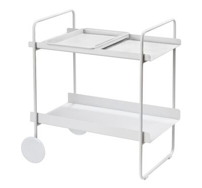 Zone A-Cocktail rullevogn Soft grey