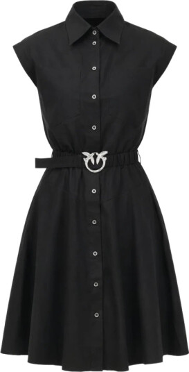 Pinko Dame Kjoler Svart M,