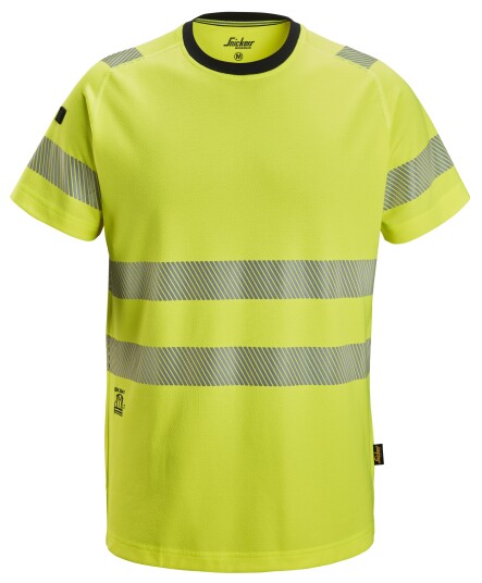 Snickers 2539 T-skjorte, HiVis kl.2 Mann, Str. 2XL, HiVis Gul Snickers 2539 T-skjorte, HiVis kl.2 Mann, Str. 2XL, HiVis Gul