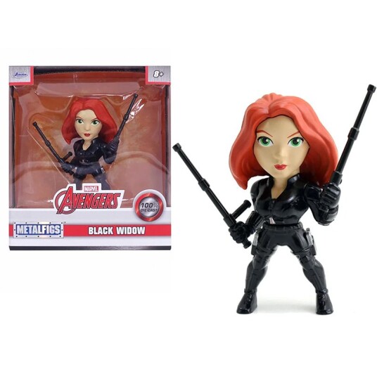 Marvel Avengers figur i metall 10 cm Black Widow