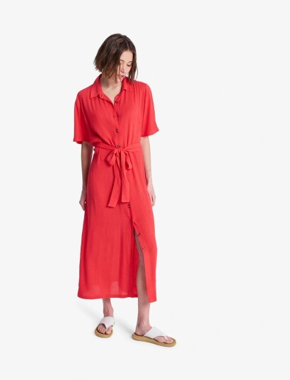 Roxy Island Escape Solid Red XL