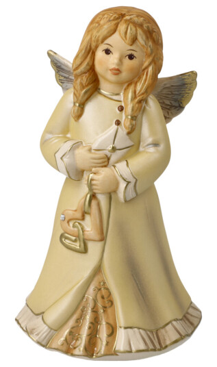 Goebel Champagne engel Lovely Greetings med Swarovski®-krystall 15,5 cm