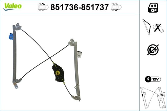 Vindusheis VALEO 851736