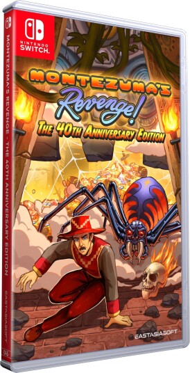 Montezuma's Revenge The 40th Anniversary Nintendo Switch Spill