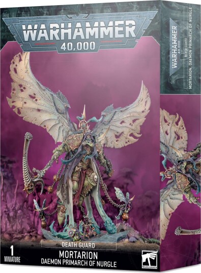 Warhammer 40,000 Mortarion Daemon Primarch of Nurgle Figur