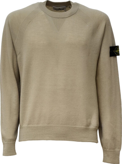 Stone Island Herre Strikkevarer Beige M,