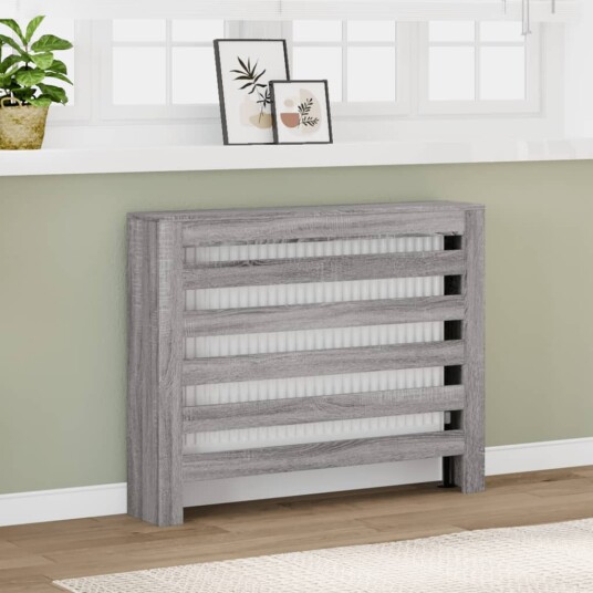 Radiatordeksel sonoma eik 104x20x82 cm konstruert tre