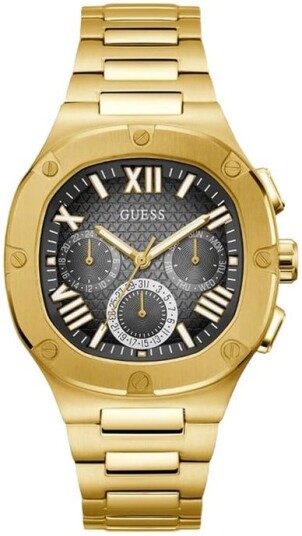 Guess Herreklokke GW0572G2 Headline Grå/Gulltonet stål Ø42 mm Guess Herreklokke GW0572G2 Headline Grå/Gulltonet stål Ø42 mm