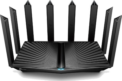 Tp-Link Archer AX80 Wi-Fi 6 Router 6000 Mbps Dobbelbånd Sort