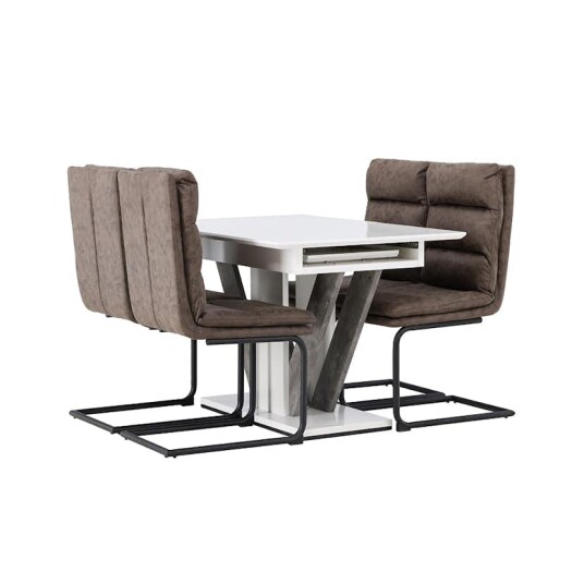 Venture Home Spisegruppe Venture Home Disa med 4 Zizo Stoler GR23590