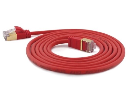 Wantec 7158 0,5 M Cat7 S/Ftp S-Stp Rj-45 Rj-45 Rød