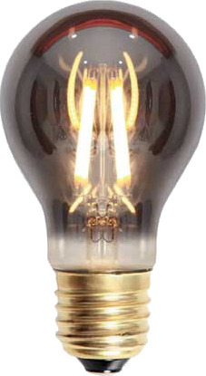 Ms Belysning Edison Normal Smoke LED E27 4W Dimbar Ms Belysning Edison Normal Smoke LED E27 4W Dimbar